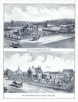 P.B. Champagne Residence, W.H. Swinehart, Merrill, Wisconsin State Atlas 1881